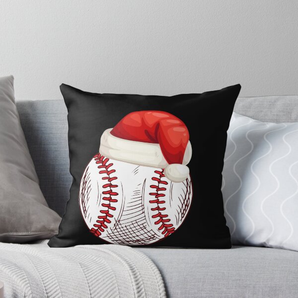 Item preview, Merry Christmas Baseball Illustration designed and sold by Sutra-Lotus-Co.