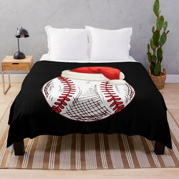 Item preview, Merry Christmas Baseball Illustration designed and sold by Sutra-Lotus-Co.