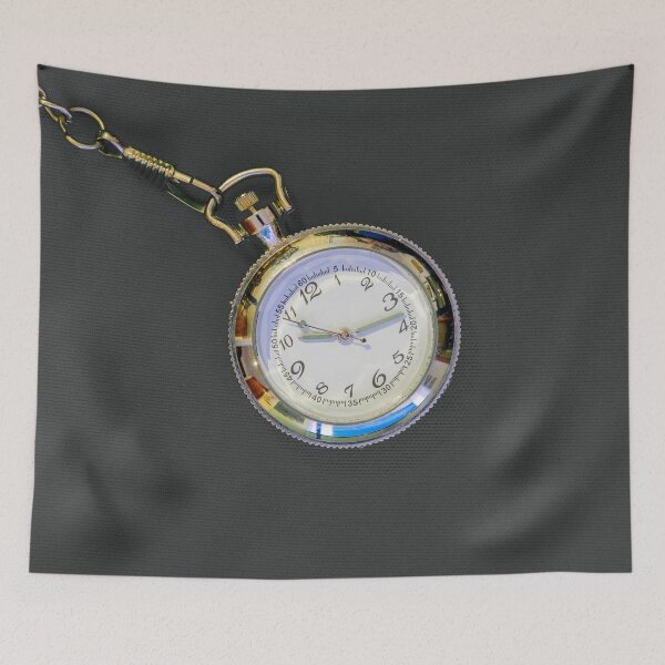 Item preview, Small steel pocket watch with white dial designed and sold by brambillasimone.
