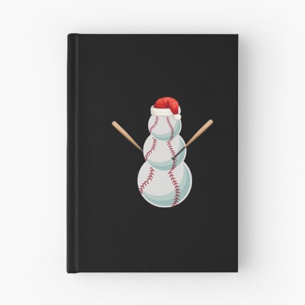 Item preview, Merry Christmas Baseball Illustration designed and sold by Sutra-Lotus-Co.