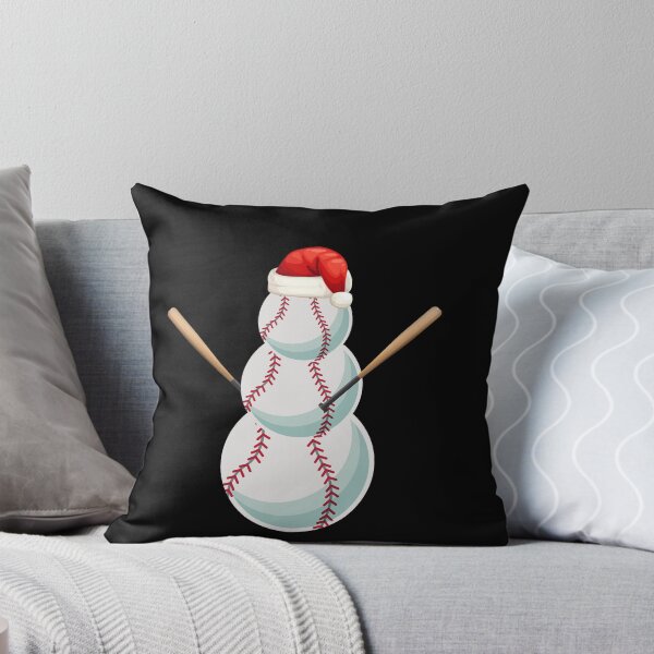 Item preview, Merry Christmas Baseball Illustration designed and sold by Sutra-Lotus-Co.