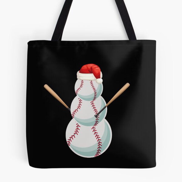 Item preview, Merry Christmas Baseball Illustration designed and sold by Sutra-Lotus-Co.