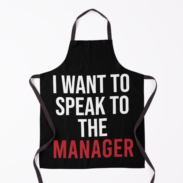 Item preview, I Want To Speak To The Manager designed and sold by Illustragrump.