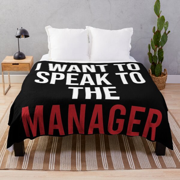 Item preview, I Want To Speak To The Manager designed and sold by Illustragrump.