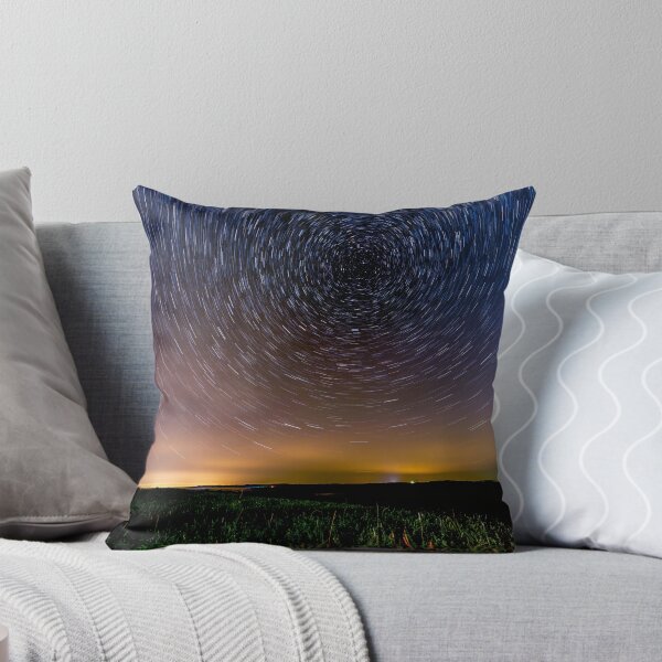 Item preview, Star trails over the field designed and sold by RezieMart.