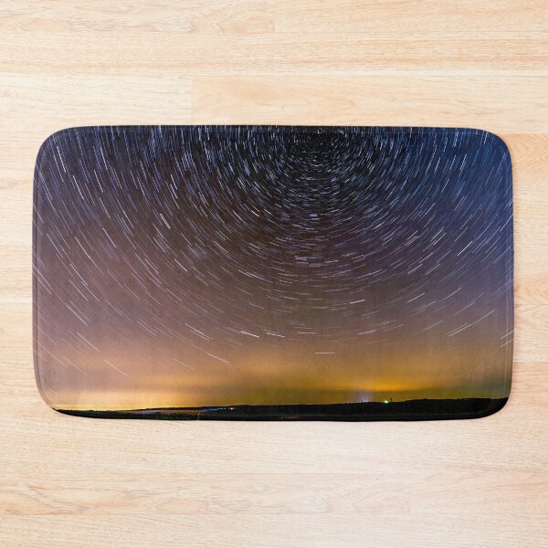 Item preview, Star trails over the field designed and sold by RezieMart.