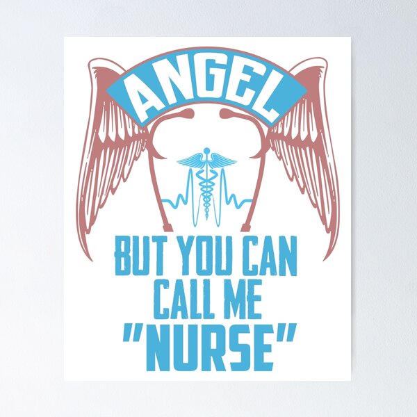 Item preview, Angel But You Can Call Me Nurse designed and sold by therealman.