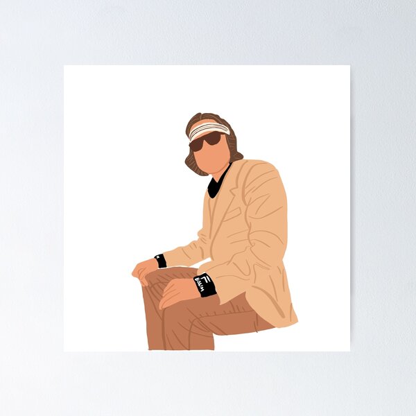 Item preview, Richie Tenenbaum Minimalist Digital Art designed and sold by alymeyer13.
