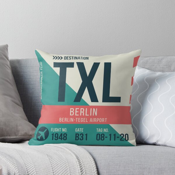 Item preview, Berlin Tegel Airport Stylish Luggage Tag (TXL) designed and sold by SLAG-Creative.