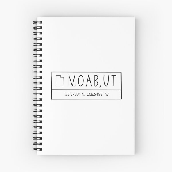 Item preview, Moab Utah Coordinates designed and sold by Emily Designs.