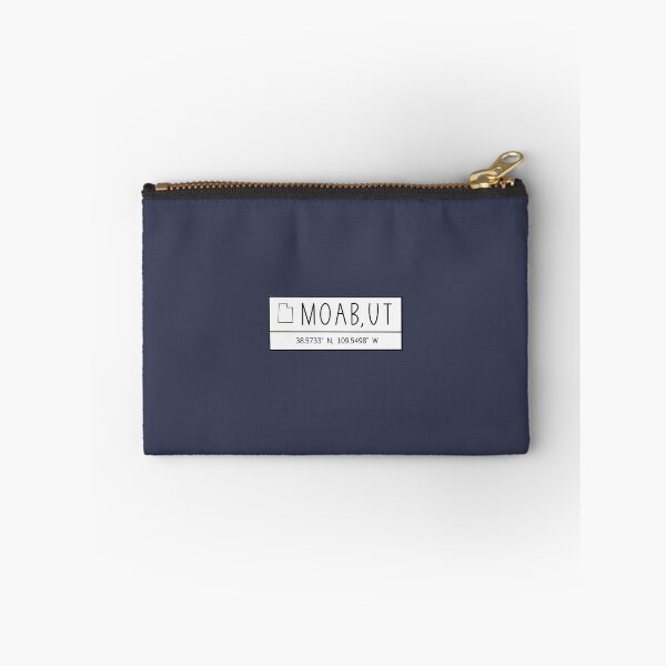 Aperçu de l'œuvre Coordonnées Moab Utah créée et vendue par Emily Designs.
