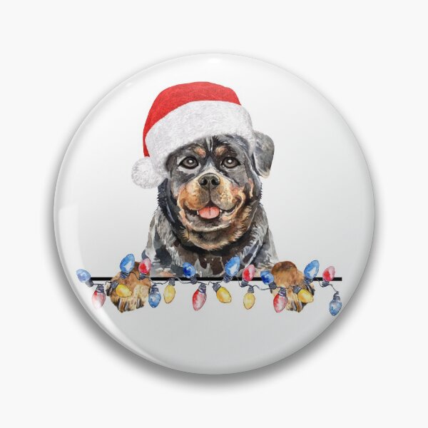 Item preview, Rottweiler Dog Christmas Lights Dog Owner Gift designed and sold by StickerArtwork.