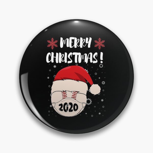 Item preview, Merry Christmas Baseball Illustration designed and sold by Sutra-Lotus-Co.