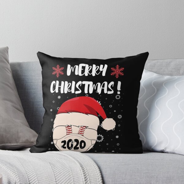 Item preview, Merry Christmas Baseball Illustration designed and sold by Sutra-Lotus-Co.
