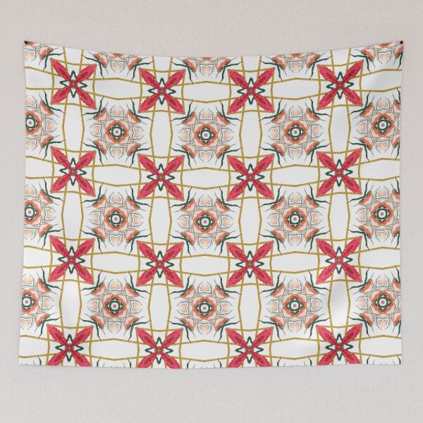 Item preview, Watercolor Floral Pattern Tile graphic  designed and sold by Openspace2020.