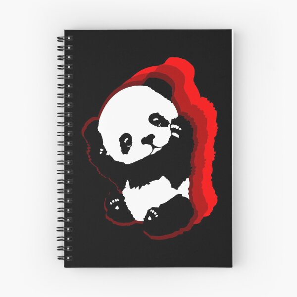 Item preview, A Cute Panda With Red Shadows Panda Love designed and sold by Paulina Vanlife.