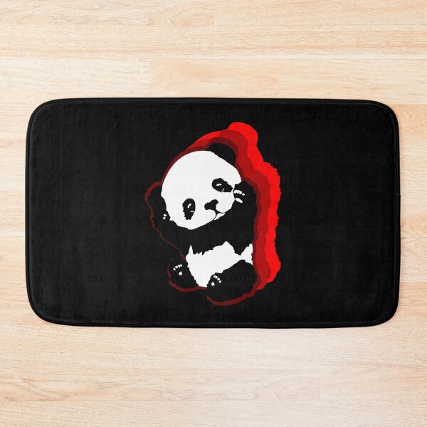 Item preview, A Cute Panda With Red Shadows Panda Love designed and sold by Paulina Vanlife.