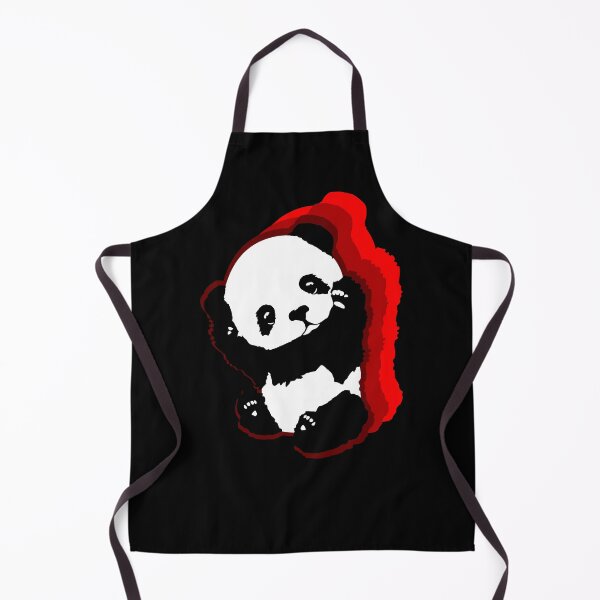 Item preview, A Cute Panda With Red Shadows Panda Love designed and sold by Paulina Vanlife.