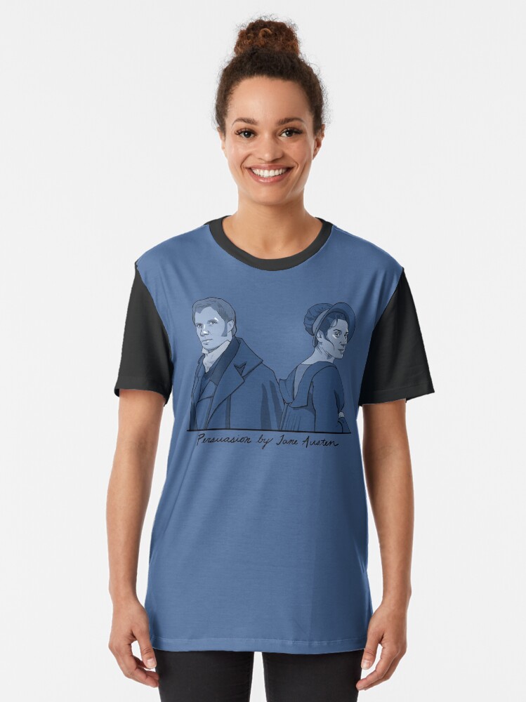 Jane Austen Heroines Graphic T-Shirt Top