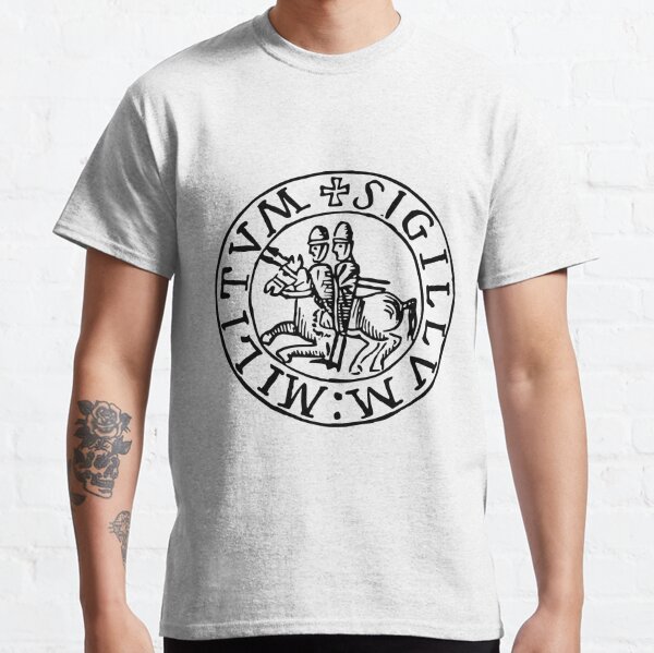 Knights Templar Seal Classic T-Shirt