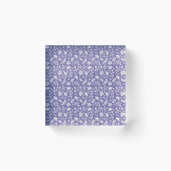 Item preview, beautiful flowers with blue background designed and sold by Silky Diamond.