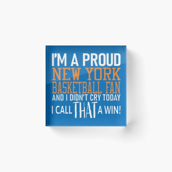 Item preview, Proud New York City Basketball Fan Didn't Cry designed and sold by TryingDesigns.
