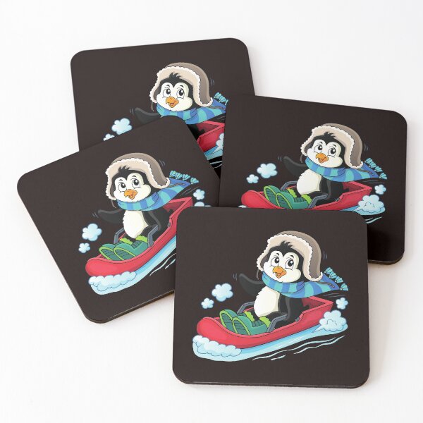 Item preview, Cute Cartoon Penguin Snow designed and sold by WoodburyLake.