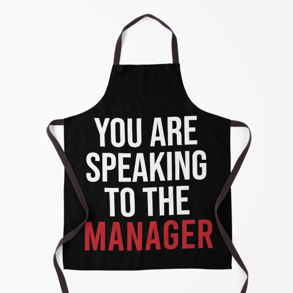 Item preview, You Are Speaking To The Manager designed and sold by Illustragrump.