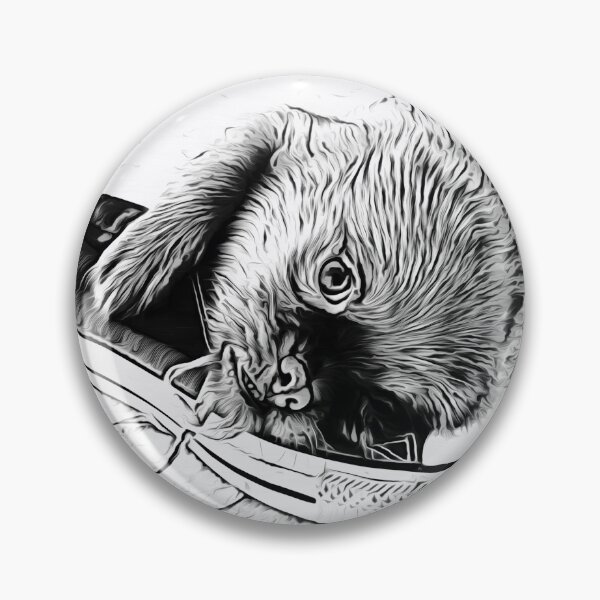 Aperçu de l'œuvre Logo de chiot solitaire créée et vendue par MLHDesigns.