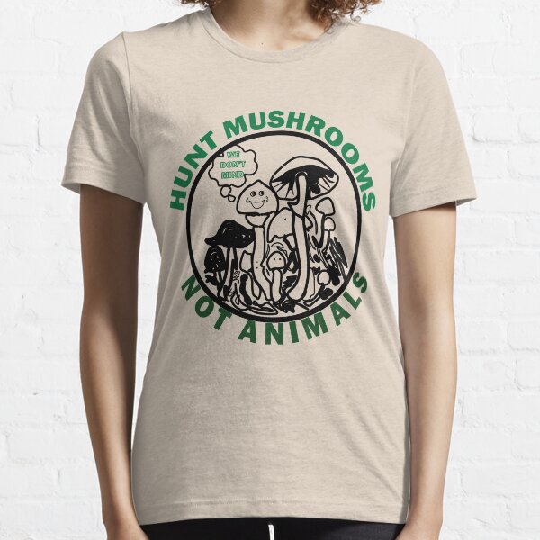 Hunt Mushrooms Not Animals, t-shirt porté par Pete Davidson T-shirt essentiel
