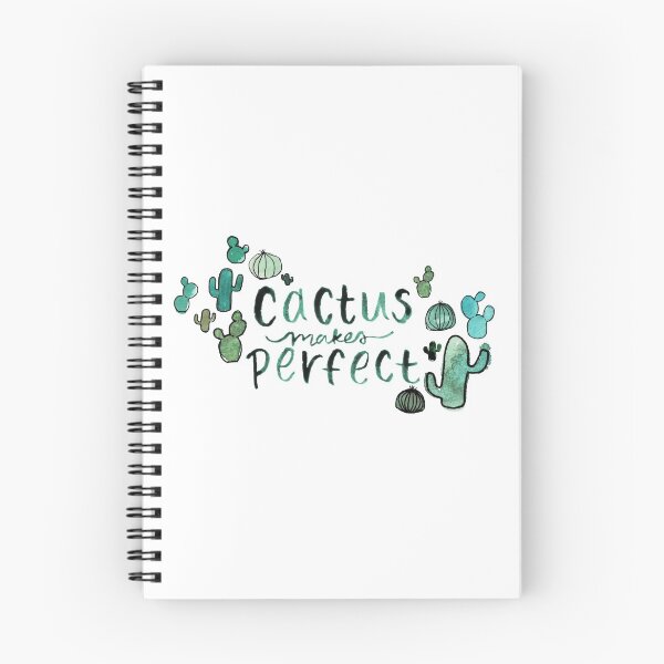 Item preview, Cactus Makes Perfect - Cactus Pun Print designed and sold by JassyPlants.