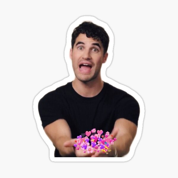 darren criss vous aime Sticker