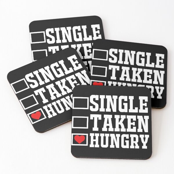 Item preview, Single taken hungry - Valentine's day designed and sold by missmarylin.