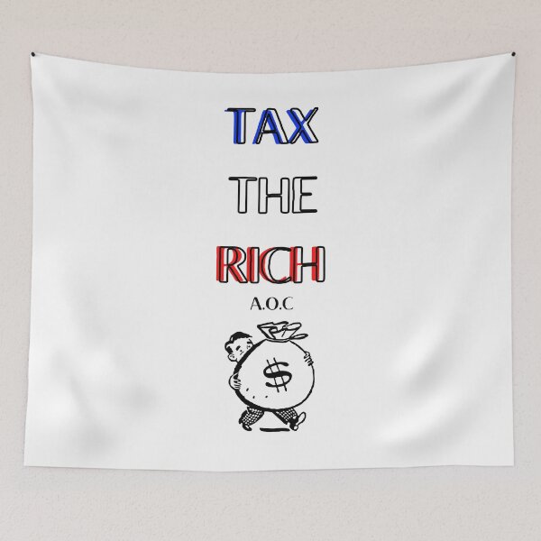 Item preview, AOC Tax The Rich designed and sold by Str8like dattshirts.