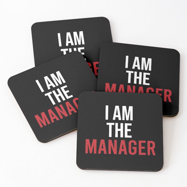 Item preview, I Am The Manager designed and sold by Illustragrump.