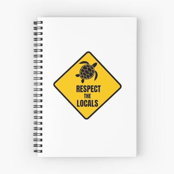 Item preview, Respect the Locals - Turtles designed and sold by KarolinaPaz.