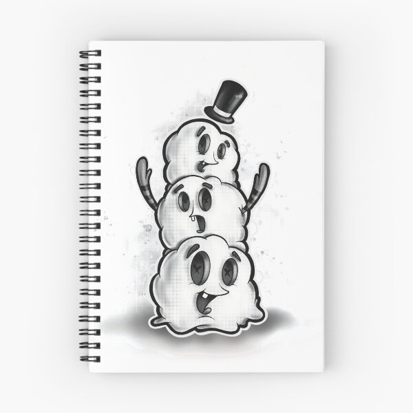 Item preview, Muñeco de nieve apilado designed and sold by PenThief.