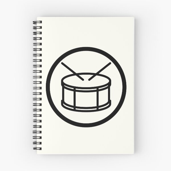 Item preview, Snare Drum Drumline Band Logo - black designed and sold by MixedBagMerch.