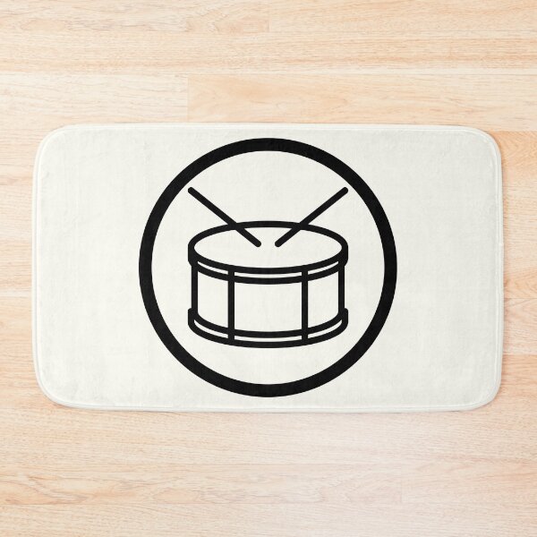 Item preview, Snare Drum Drumline Band Logo - black designed and sold by MixedBagMerch.