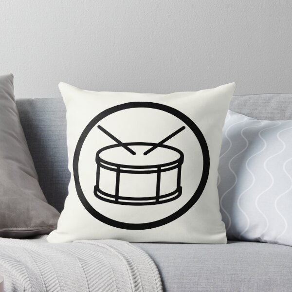 Item preview, Snare Drum Drumline Band Logo - black designed and sold by MixedBagMerch.