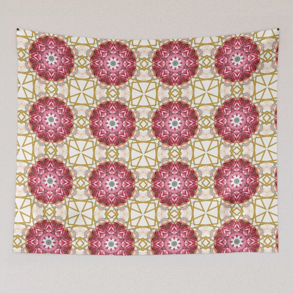 Item preview, Watercolor Floral Pattern Tile graphic  designed and sold by Openspace2020.