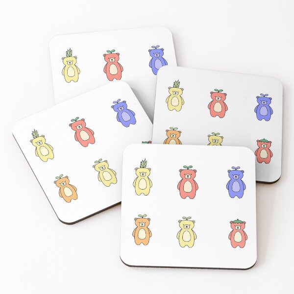 Item preview, Fruit Bear Sticker Pack designed and sold by bassoongirl123.