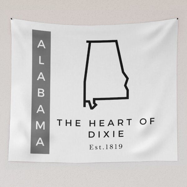 Item preview, Minimalist US State Design - Alabama designed and sold by Gabriella Flores.