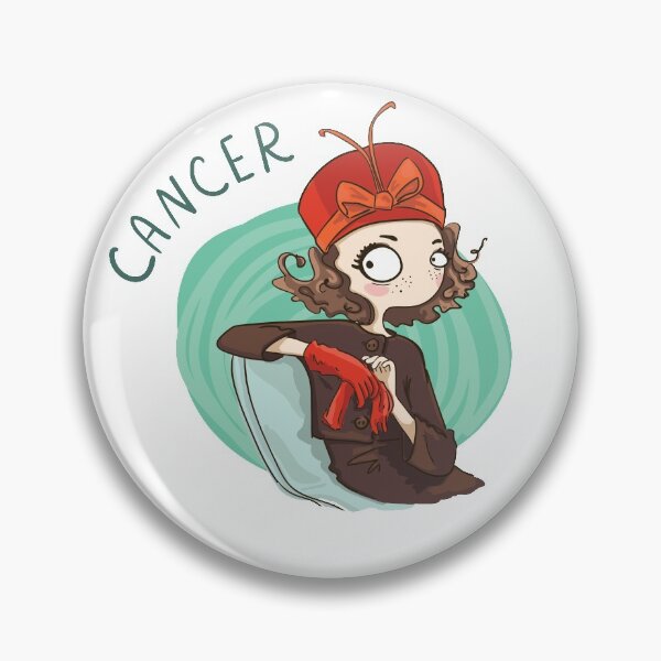 Artikelvorschau, A zodiac sign test - CANCER AF Sticker   entworfen und verkauft von infinitytrade.