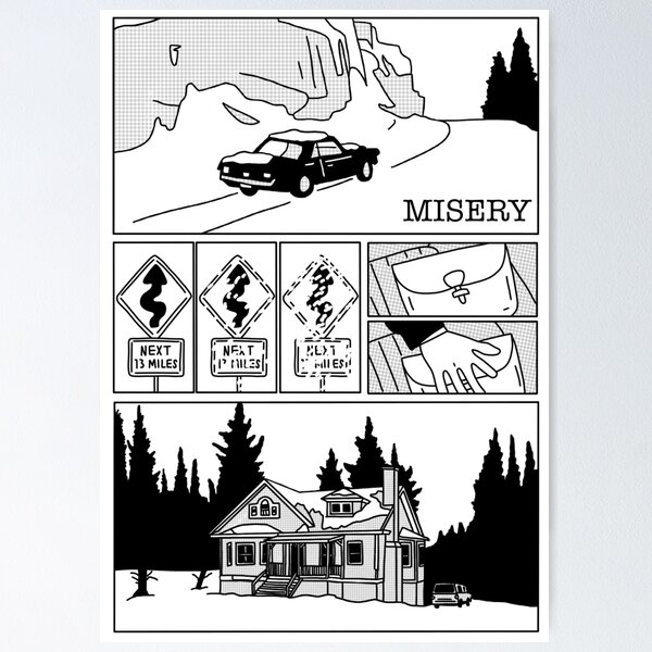 Item preview, Misery T-shirt designed and sold by Louisa Esposito.