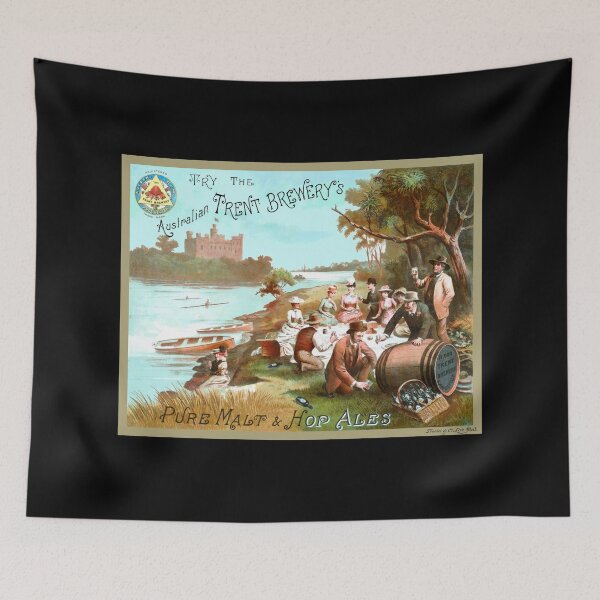 Item preview, Trent Brewery Australian Beer Advertising Poster designed and sold by karwilberevivalcollection.