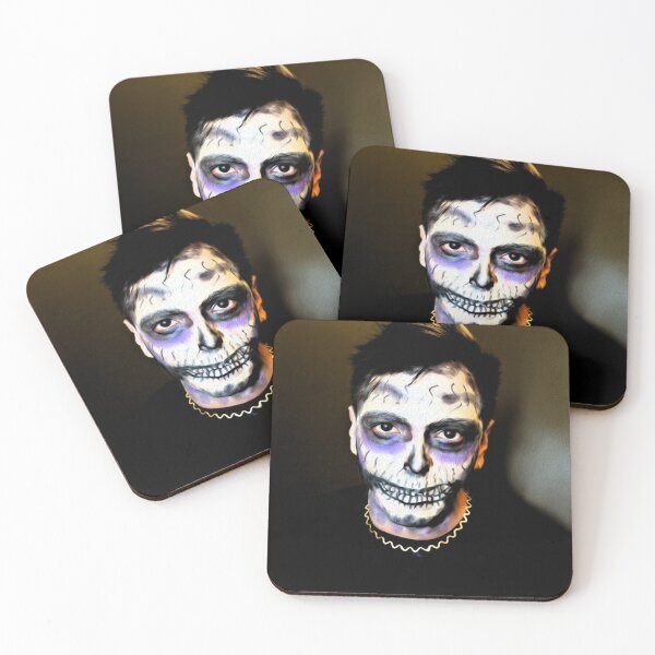 Item preview, Goth Scary Man Face Paint designed and sold by Rivercoatl.