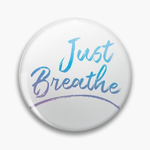 Item preview, Just Breathe - blue (t) designed and sold by JRP Design.