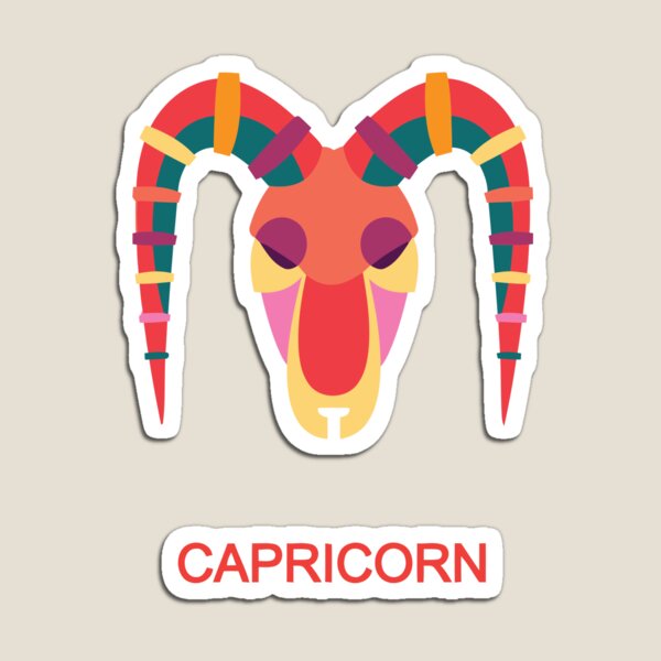 Aperçu de l'œuvre A zodiac sign test - CAPRICORN AF Sticker   créée et vendue par infinitytrade.