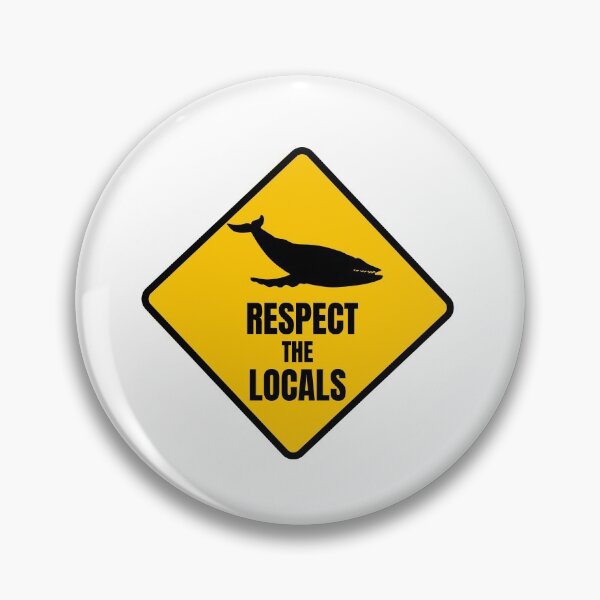 Item preview, Respect the Locals - Whales designed and sold by KarolinaPaz.